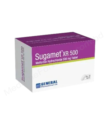 METFORMIN HYDROCHLORIDE (Sugamet XR 1000mg / 500mg) Rx