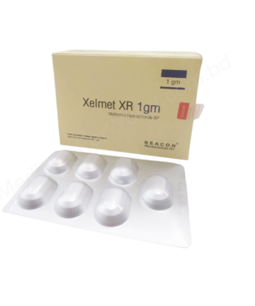 METFORMIN HYDROCHLORIDE (Xelmet XR 1000mg / 500mg) Rx