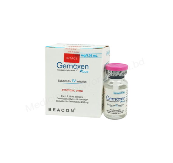 Gemcitabine (Gemoxen 1gm/ 200mg) Rx