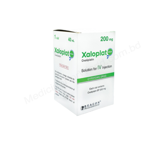 Oxaliplatin (Xaloplat Aqua 100mg/ 200mg/ 50mg) Rx