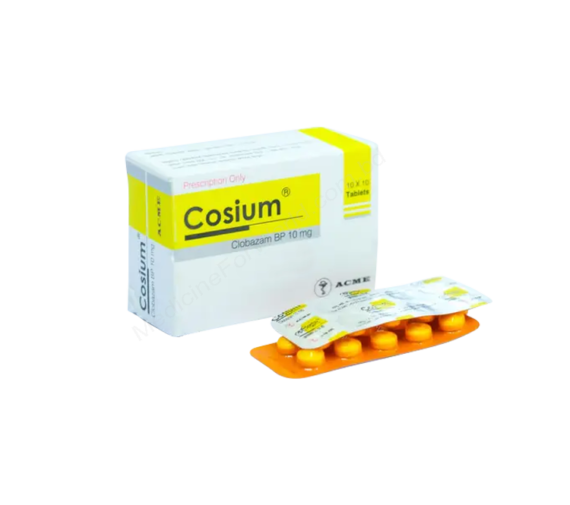 Clobazam (Cosium 10mg) Rx