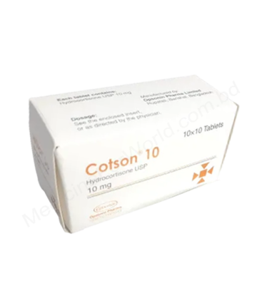 HYDROCORTISONE (Cotson 10mg) Rx