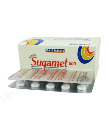 METFORMIN HYDROCHLORIDE (Sugamet 850mg / 500mg) Rx