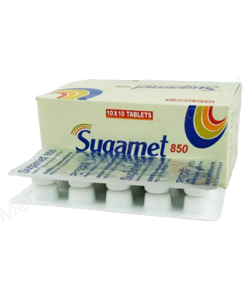 METFORMIN HYDROCHLORIDE (Sugamet 850mg / 500mg) Rx