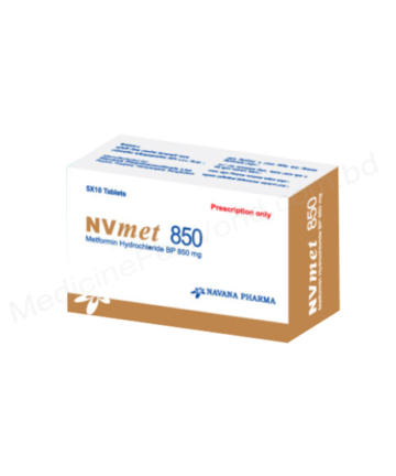 METFORMIN HYDROCHLORIDE (NVmet 500mg / 850mg) Rx