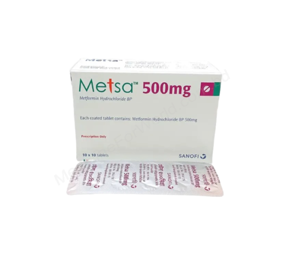 METFORMIN HYDROCHLORIDE (Metsa 500mg / 850mg) Rx