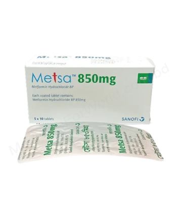 METFORMIN HYDROCHLORIDE (Metsa 500mg / 850mg) Rx