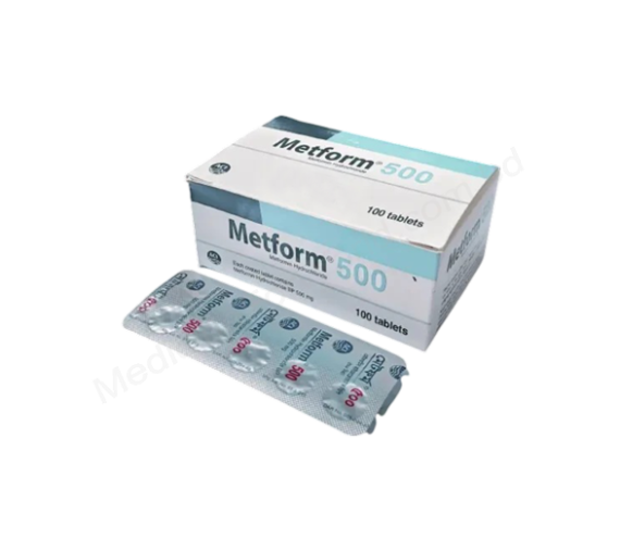 METFORMIN HYDROCHLORIDE (Metform 850mg / 500mg) Rx