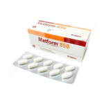 METFORMIN HYDROCHLORIDE (Metform 850mg / 500mg) Rx