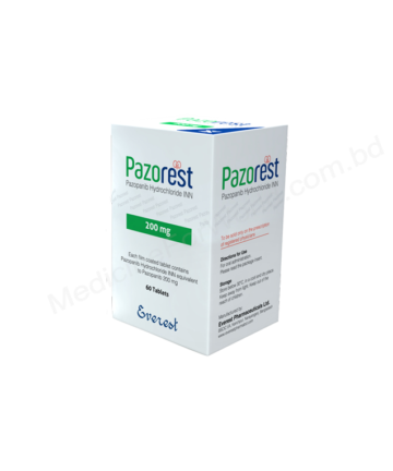 Pazopanib (Pazorest 200mg) Rx