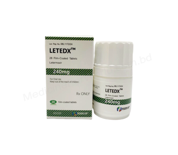 Letermovir ( Letedx 240mg) Rx