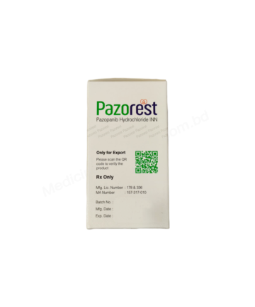 Pazopanib (Pazorest 200mg) Rx