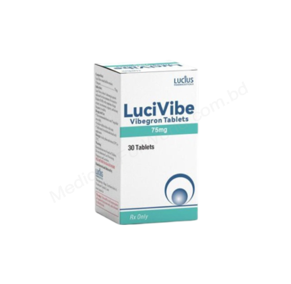 Vibegron (LuciVibe 75mg) Rx