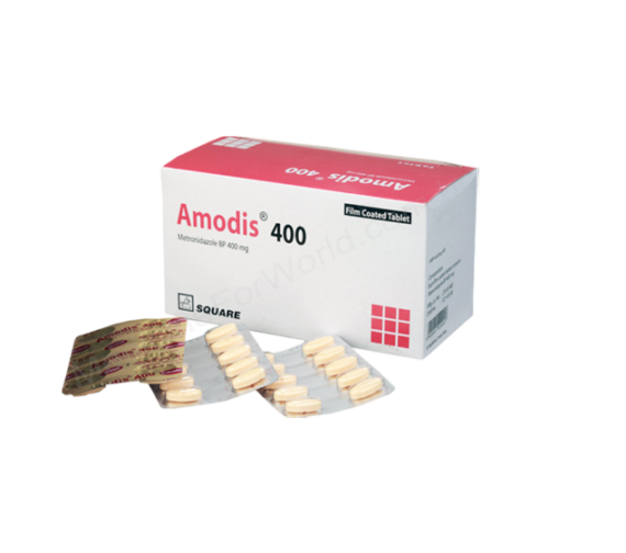 Metronidazole (Amodis 400mg) Rx