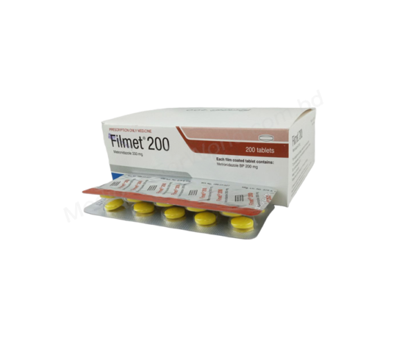 Metronidazole (Filmet 200mg / 400mg) Rx