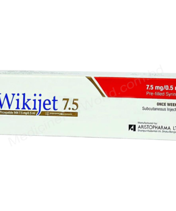 Tirzepatide (Wikijet 2.5mg/ 0.5ml / 5mg/ 0.5ml / 7.5mg/ 0.5ml) Rx