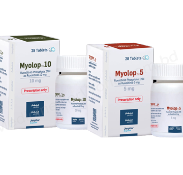 Ruxolitinib (Myolop 10mg/ 5mg) Rx
