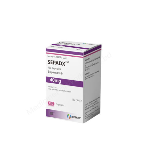 Selpercatinib (Sepadx 40mg) Rx