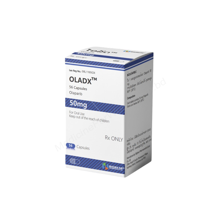 Olaparib (Oladx 150mg / 50mg) Rx Olaparib (Oladx 150mg / 50mg) Rx