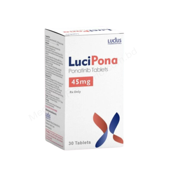 Ponatinib (LuciPona 15mg / 45mg) Rx