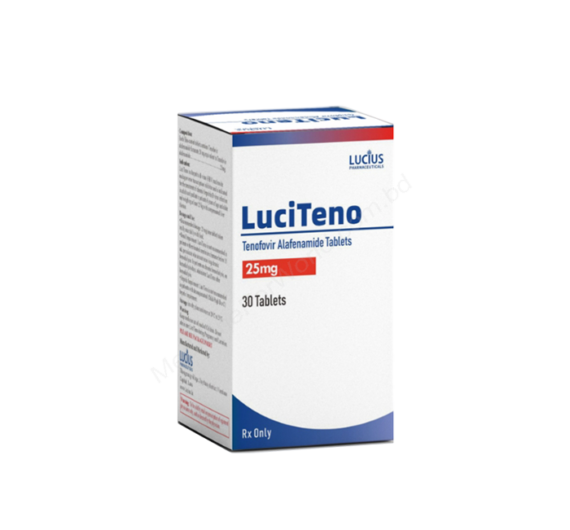 Tenofovir Alafenamide (LuciTeno 25mg) Rx