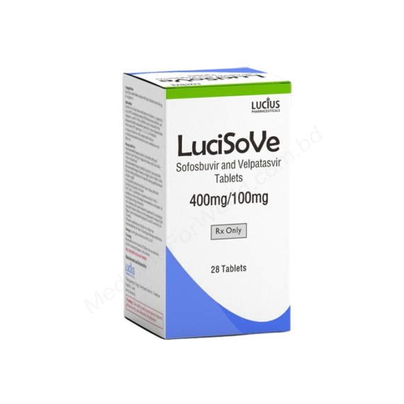 Sofosbuvir+Velpatasvir (LuciSove 400mg+100mg) Rx