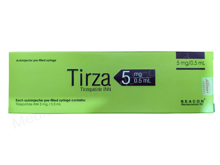 Tirzepatide (Tirza 2.5mg/ 0.5ml / 5mg/ 0.5ml / 7.5mg/ 0.5ml) Rx