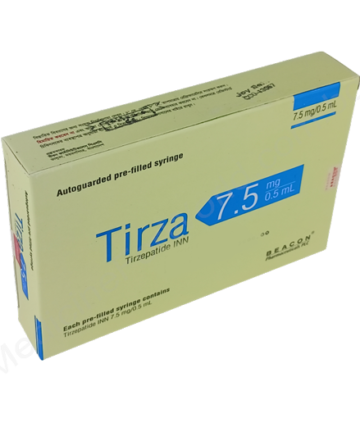 Tirzepatide (Tirza 2.5mg/ 0.5ml / 5mg/ 0.5ml / 7.5mg/ 0.5ml) Rx