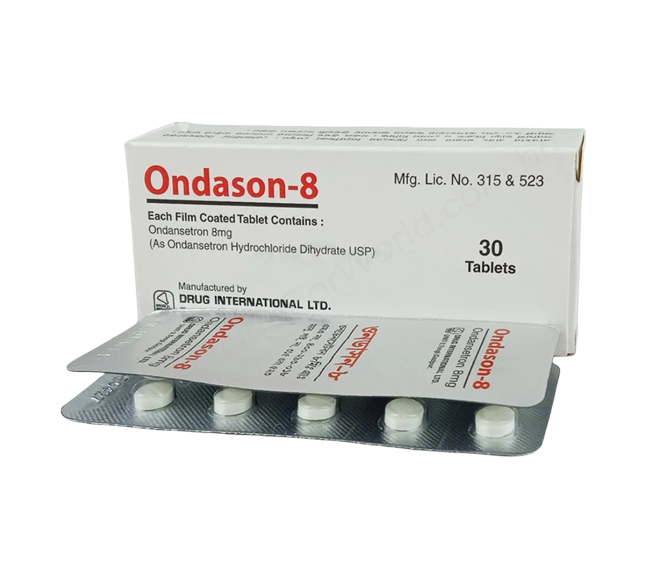 ONDANSETRON (Ondason 8mg) Rx ONDANSETRON (Ondason 8mg) Rx