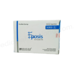 Erythropoietin Alfa (Eposis 10000 IU/ 2000 IU/ 3000 IU/ 4000 IU/ 5000 IU) Rx
