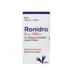Zoledronic Acid Injection (RONIDRO 5mg/ 100ml) RxZoledronic Acid Injection (RONIDRO 5mg/ 100ml) Rx Zoledronic Acid Injection (RONIDRO 5mg/ 100ml) Rx