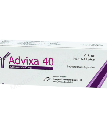 Adalimumab (Advixa 40mg/ 0.8ml) Rx