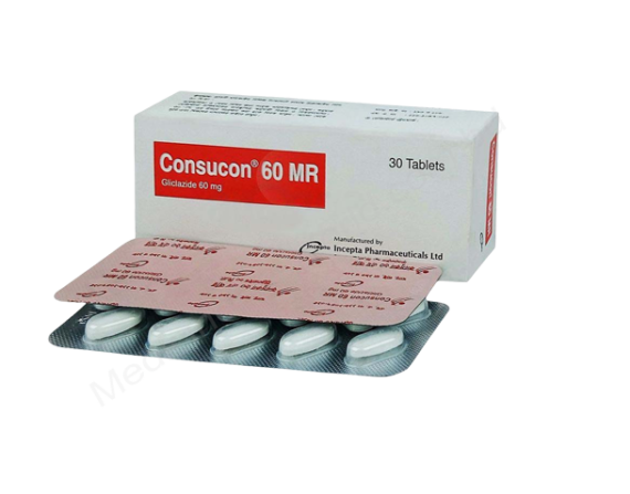 Gliclazide (Consucon MR 60mg) Rx
