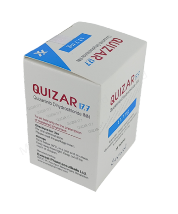 Quizartinib (Quizar 17.7mg / 26.5mg) Rx