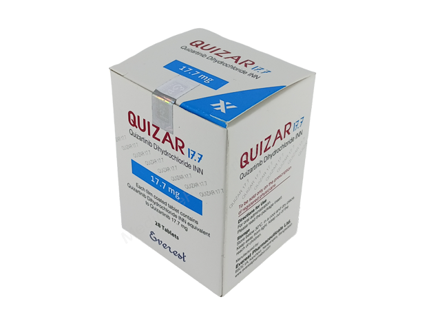 Quizartinib (Quizar 17.7mg / 26.5mg) Rx Quizartinib (Quizar 17.7mg / 26.5mg) Rx
