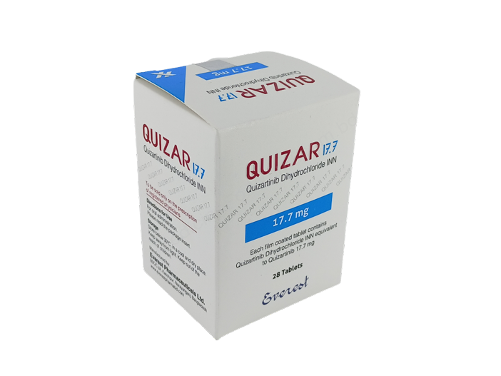 Quizartinib (Quizar 17.7mg / 26.5mg) Rx Quizartinib (Quizar 17.7mg / 26.5mg) Rx