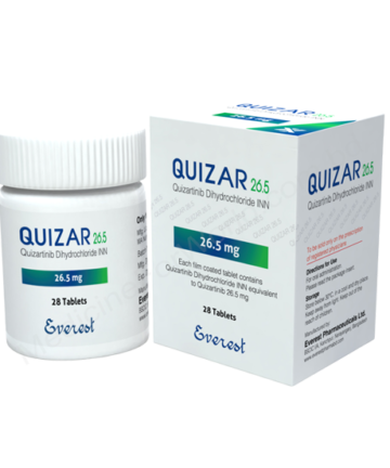 Quizartinib (Quizar 17.7mg / 26.5mg) Rx