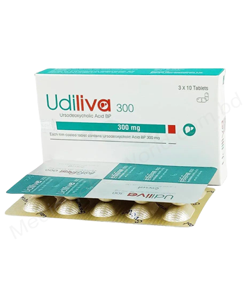Ursodeoxycholic Acid (Udiliva 150mg / 300mg) Rx