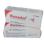 Paracetamol & Tramadol Hydrochloride (Resadol 325mg&37.5mg) Rx
