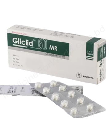 Gliclazide (Gliclid MR 60mg) Rx