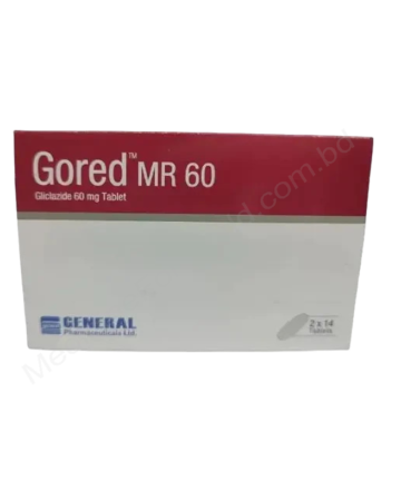 Gliclazide (Gored MR 60mg) Rx