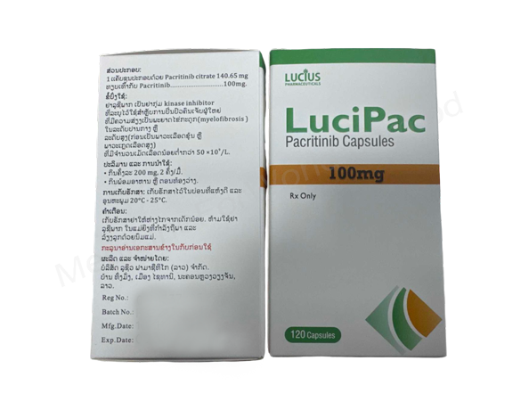 Pacritinib (Lucipac 100mg) Rx Pacritinib (Lucipac 100mg) Rx