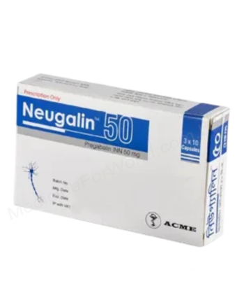 Pregabalin (Neugalin 25mg / 50mg / 75mg) Rx