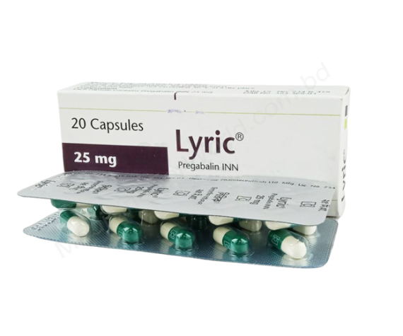 Pregabalin (Lyric 150mg / 25mg / 50mg / 75mg) Rx