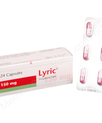 Pregabalin (Lyric 150mg / 25mg / 50mg / 75mg) Rx