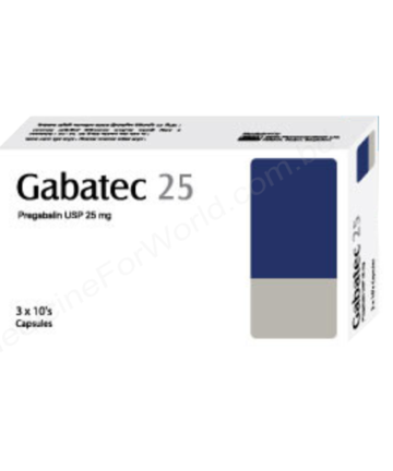 Pregabalin (Gabatec 25mg / 50mg / 75mg) Rx
