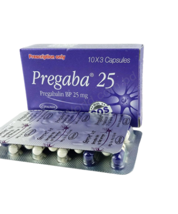 Pregabalin (Pregaba 100mg / 150mg / 25mg / 50mg / 75mg) Rx