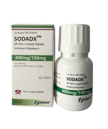 Sofosbuvir+Velpatasvir (SODADX 400mg+100mg) Rx