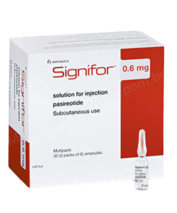 Pasireotide (Signifor 0.6mg) Rx