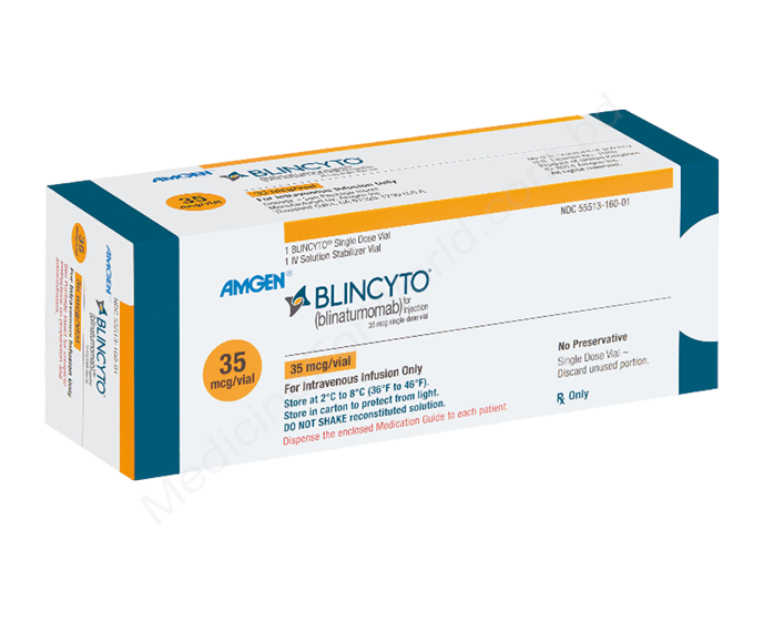 Blinatumomab (Blincyto 38.5mg) Rx Blinatumomab (Blincyto 38.5mg) Rx